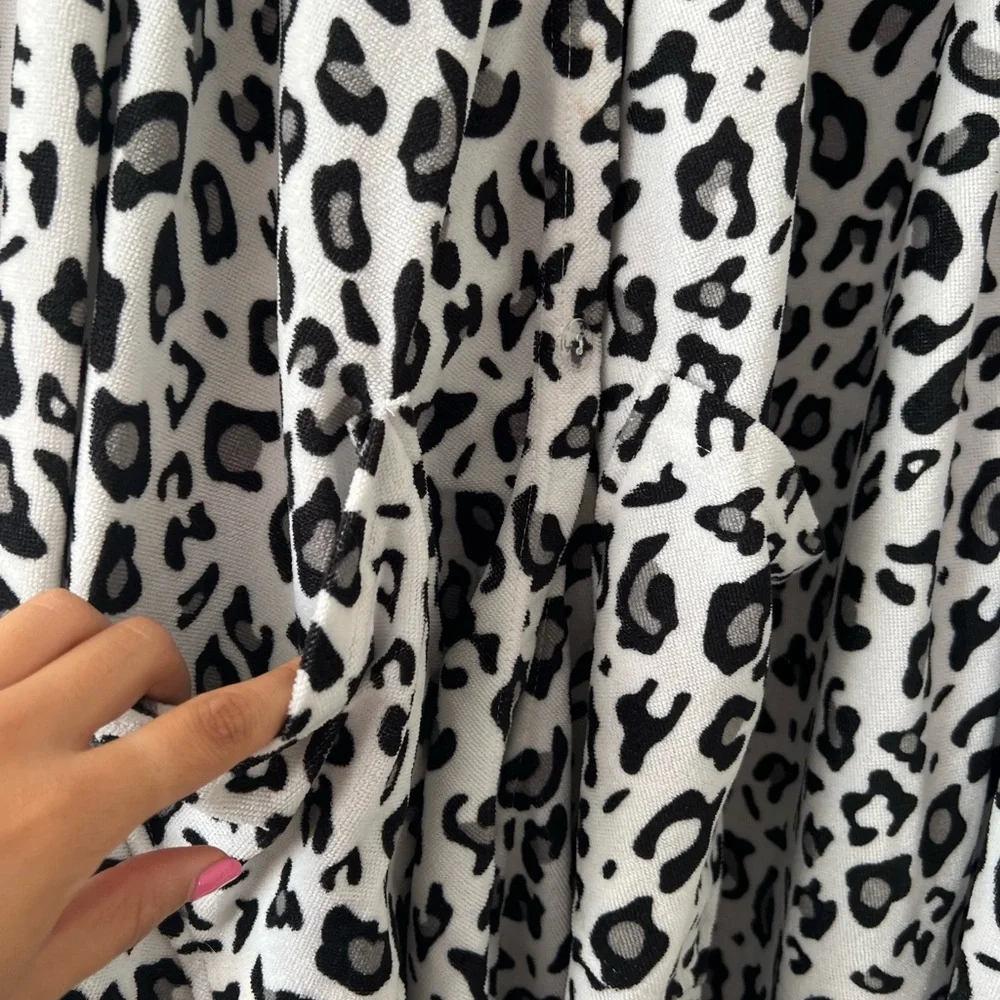 Concierge Collection Leopard Cardigan - Picture 4 of 7